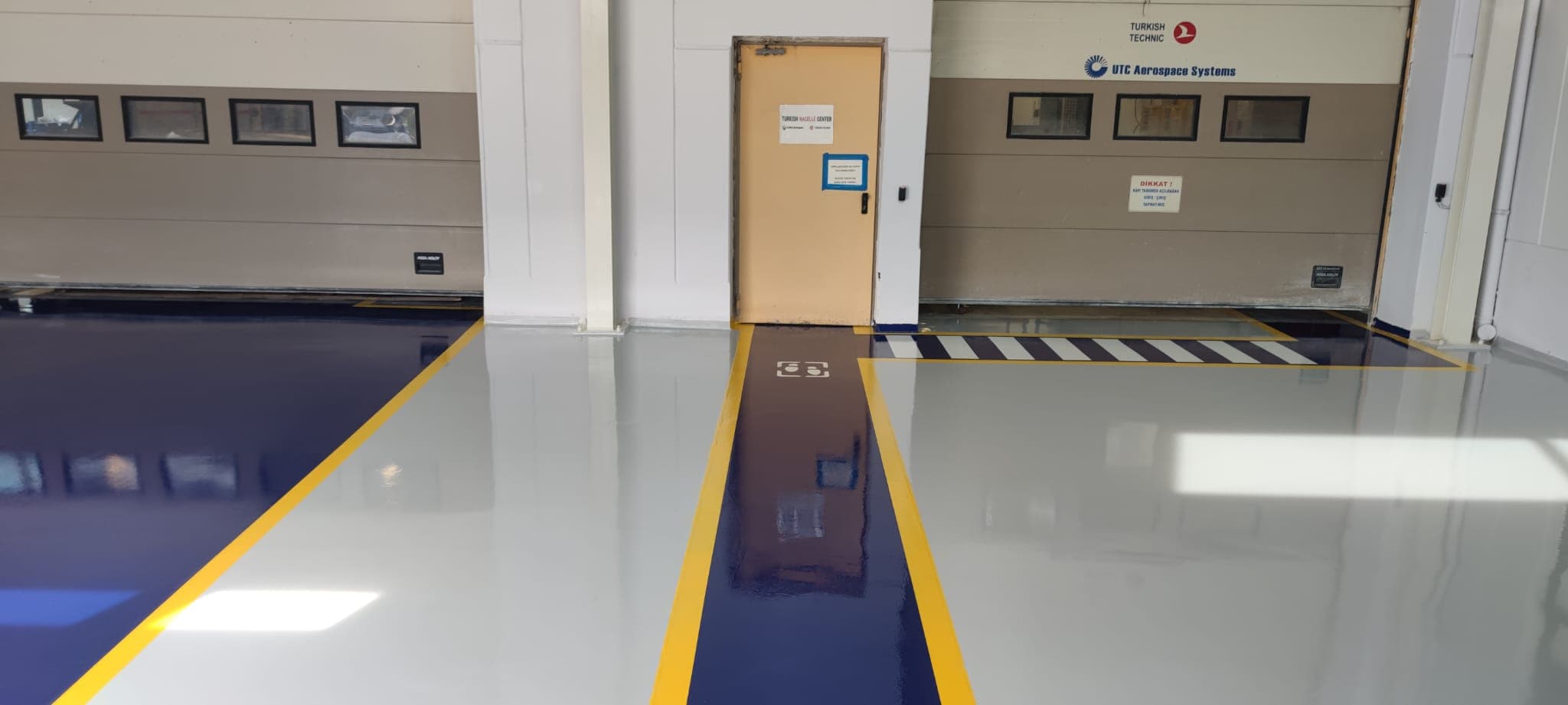 Yönlendirme Çizgileri ve Otopark Çizgi Çalışması uygulama görseli